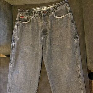 Ecko Unlimited Men's Relaxed Fit Black Jeans